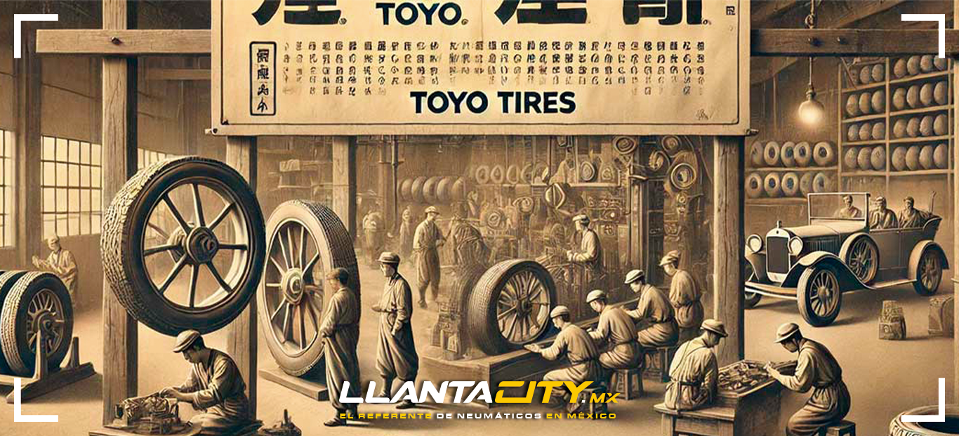 La historia de las llantas TOYO