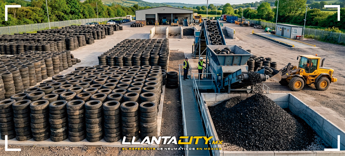 Reciclaje de llantas: La importancia de un manejo responsable